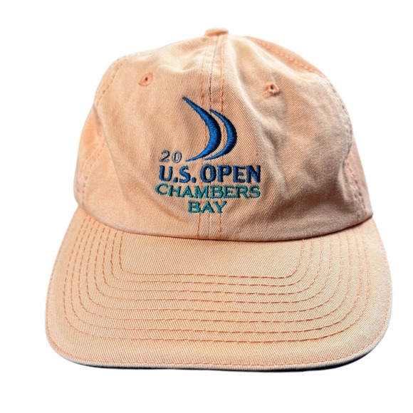 USGA U.S. Open Chambers Bay Golf Hat Cap Adjustable Strapback‎ B18G - Picture 1 of 8